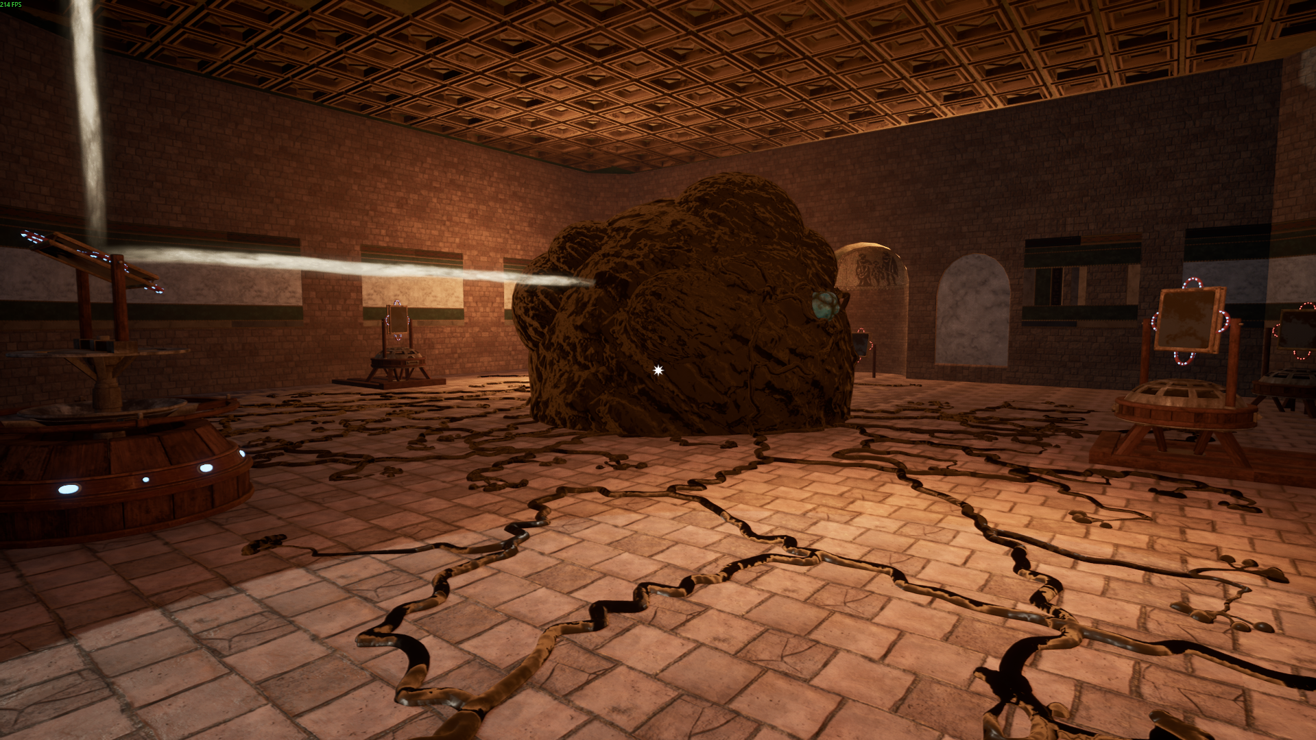 The final grave room and its puzzle